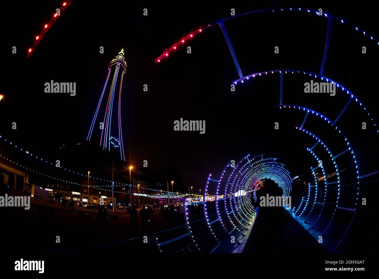 Blackpool lights 2021 hires stock photography and images Alamy