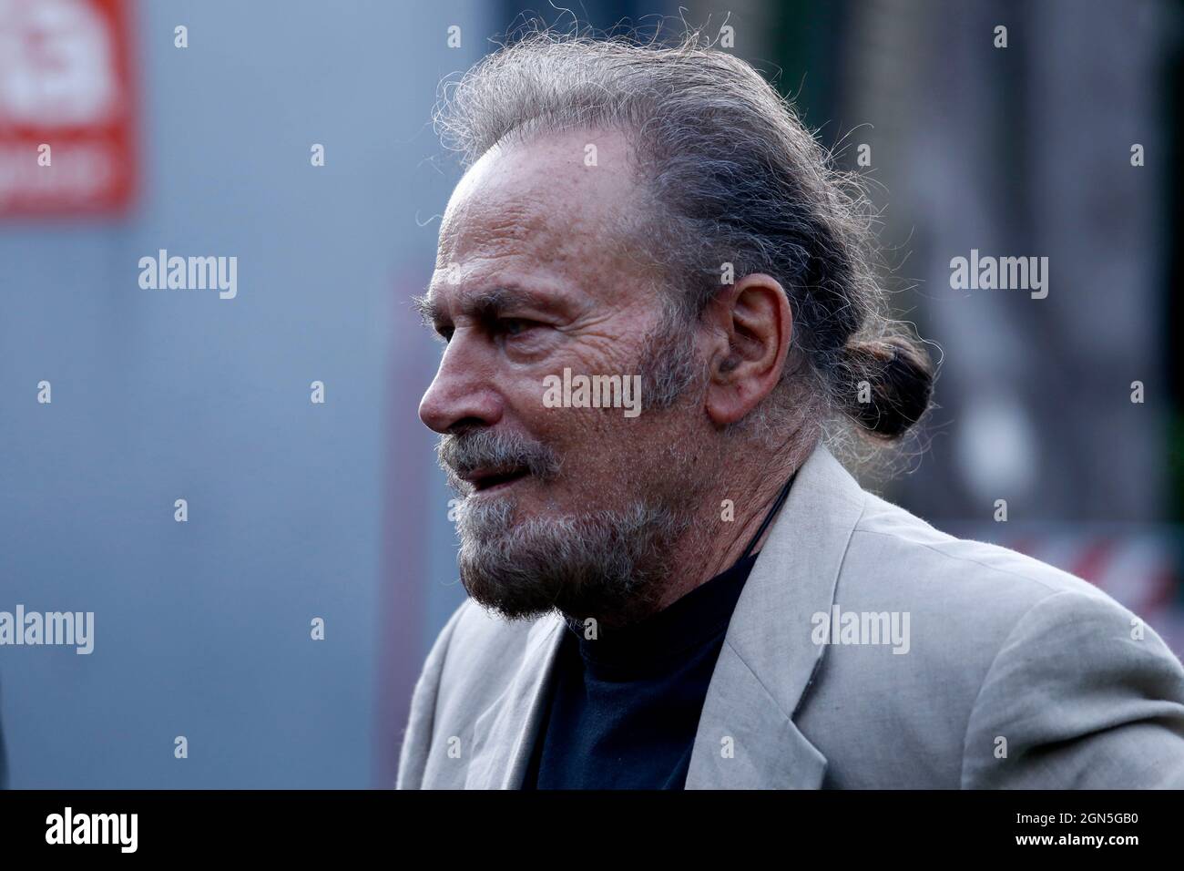 Roma-Casa del Cinema. Franco Nero Stock Photo