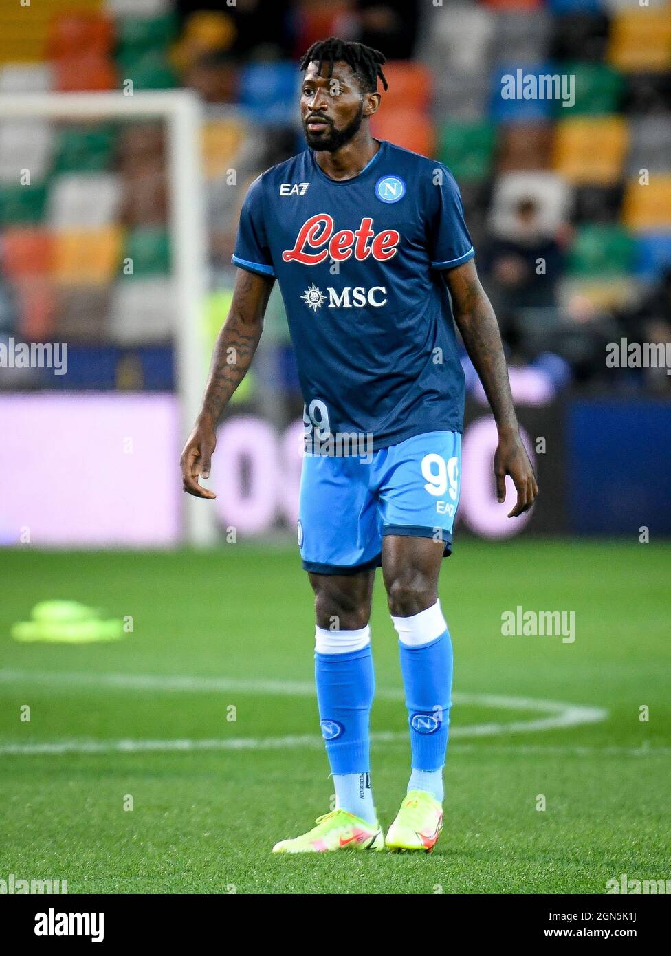 Udine Italy th Sep 21 Andre Frank Zambo Anguissa Napoli During Udinese Calcio Vs Ssc Napoli Italian Football Serie A Match In Udine Italy September 21 Credit Independent Photo Agency Alamy Live News