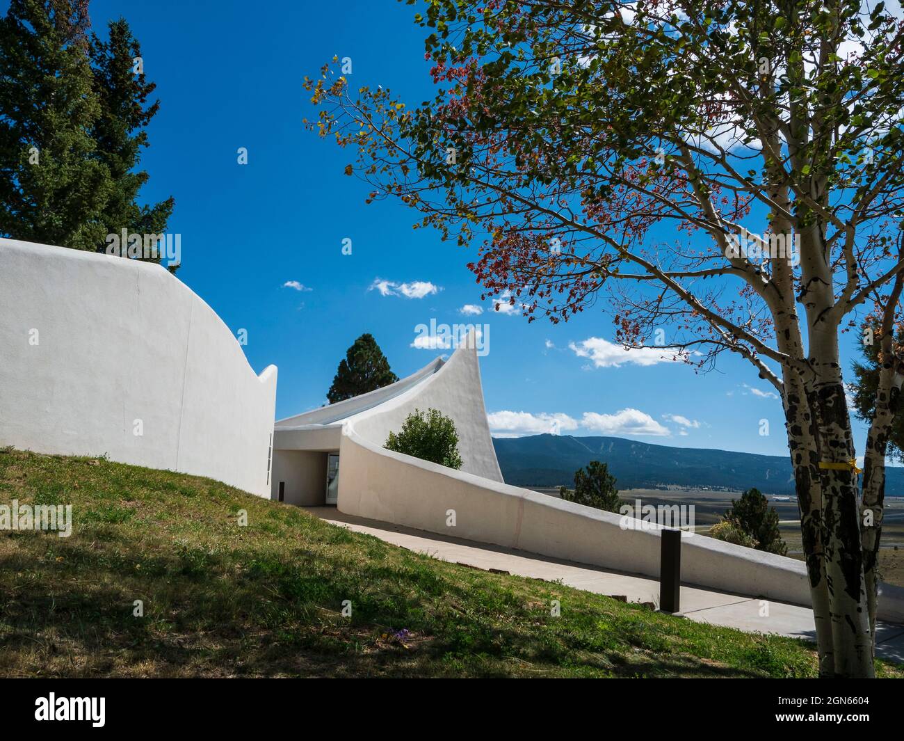 Chapel, New Mexico Vietnam War Memorial, Angel Fire, New Mexico Stock Photo Alamy