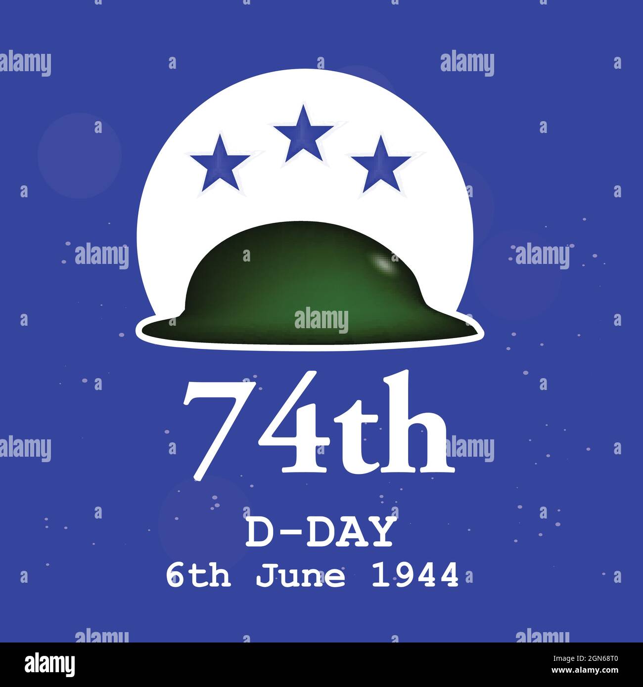 U.S.A D-Day background Stock Vector