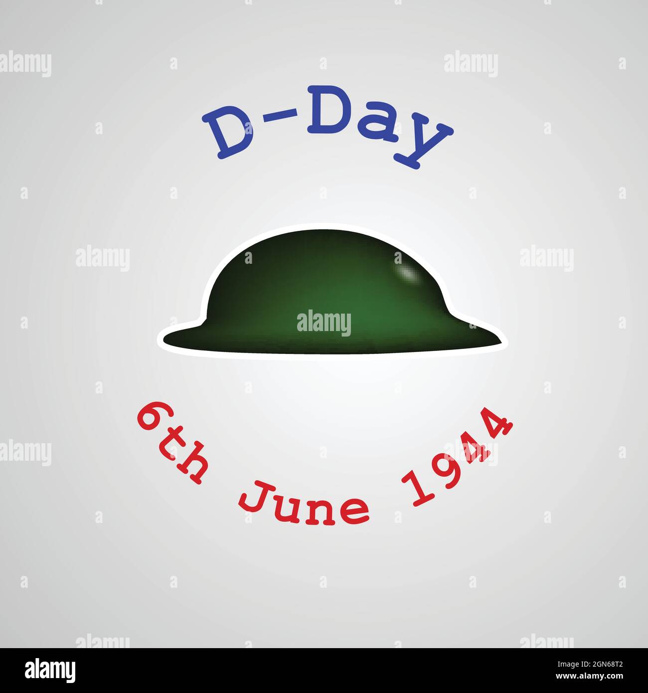 U.S.A D-Day background Stock Vector