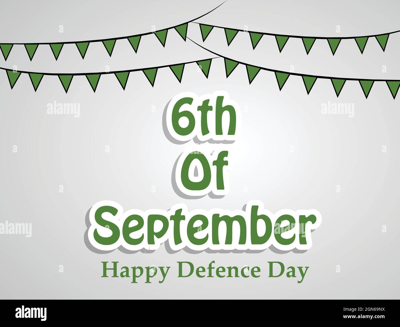 Pakistan Defence Day Stock Vector
