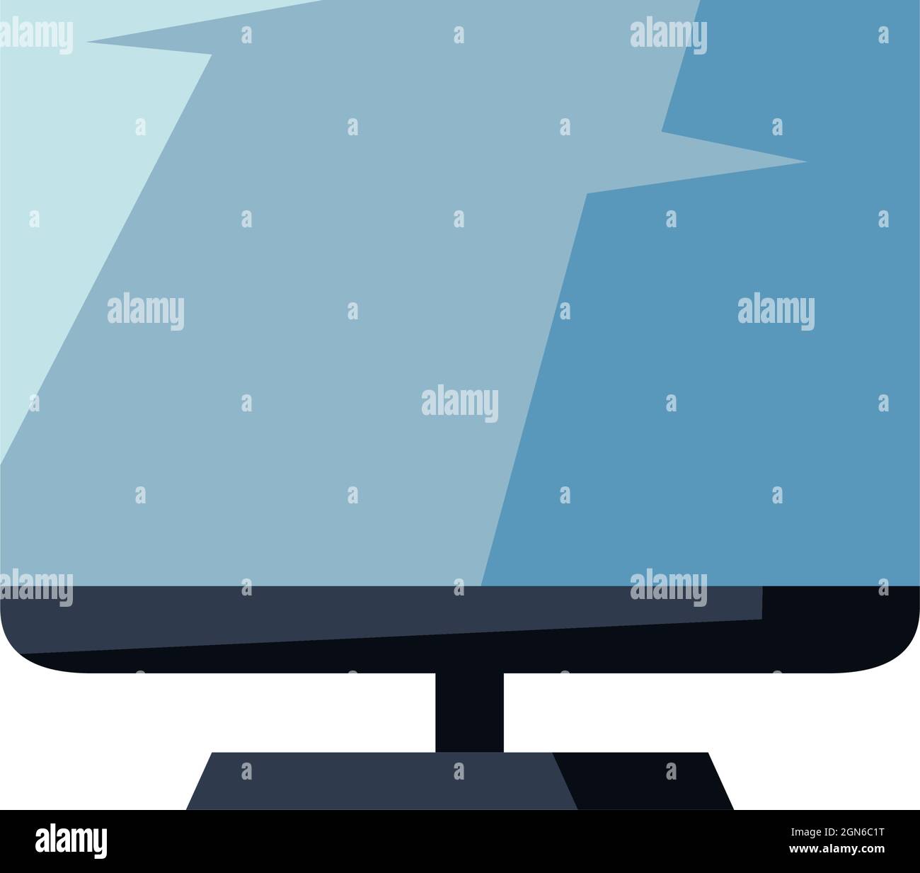 computer device on white background Stock Vector Image & Art - Alamy