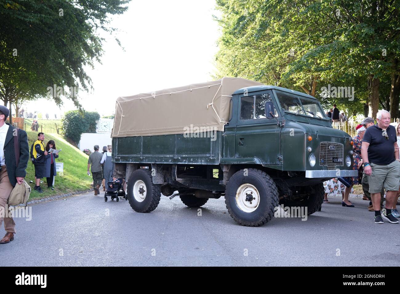 September 2021 Classic forward control LandRover Series 2b from the