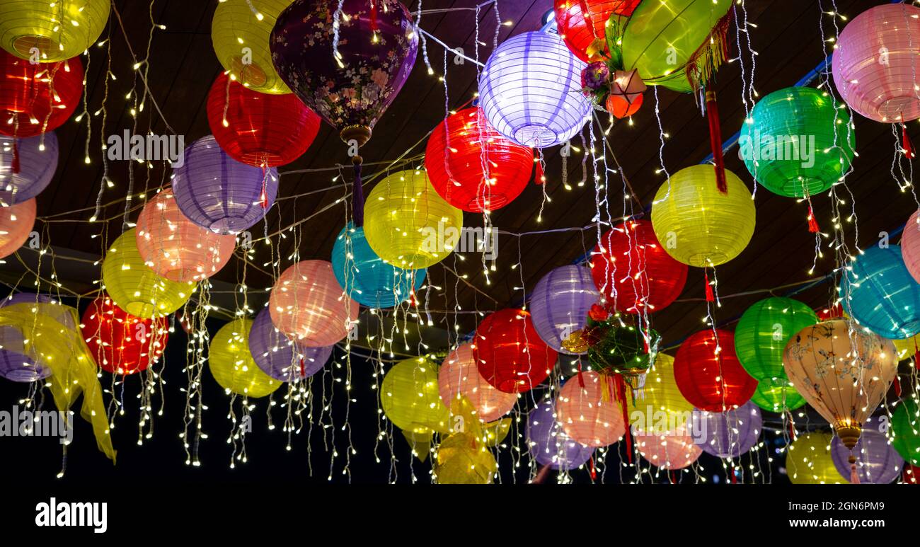 Lantern festival, Hong Kong, China Stock Photo Alamy