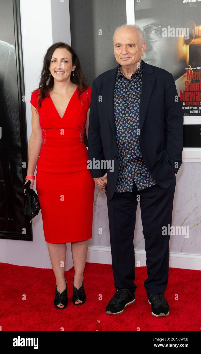 Michele DeCesare David Chase attend premiere of The Many Saints