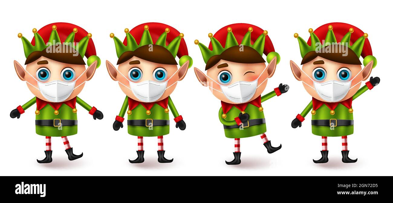 Elf Character Face Mask Elf Character Face Mask