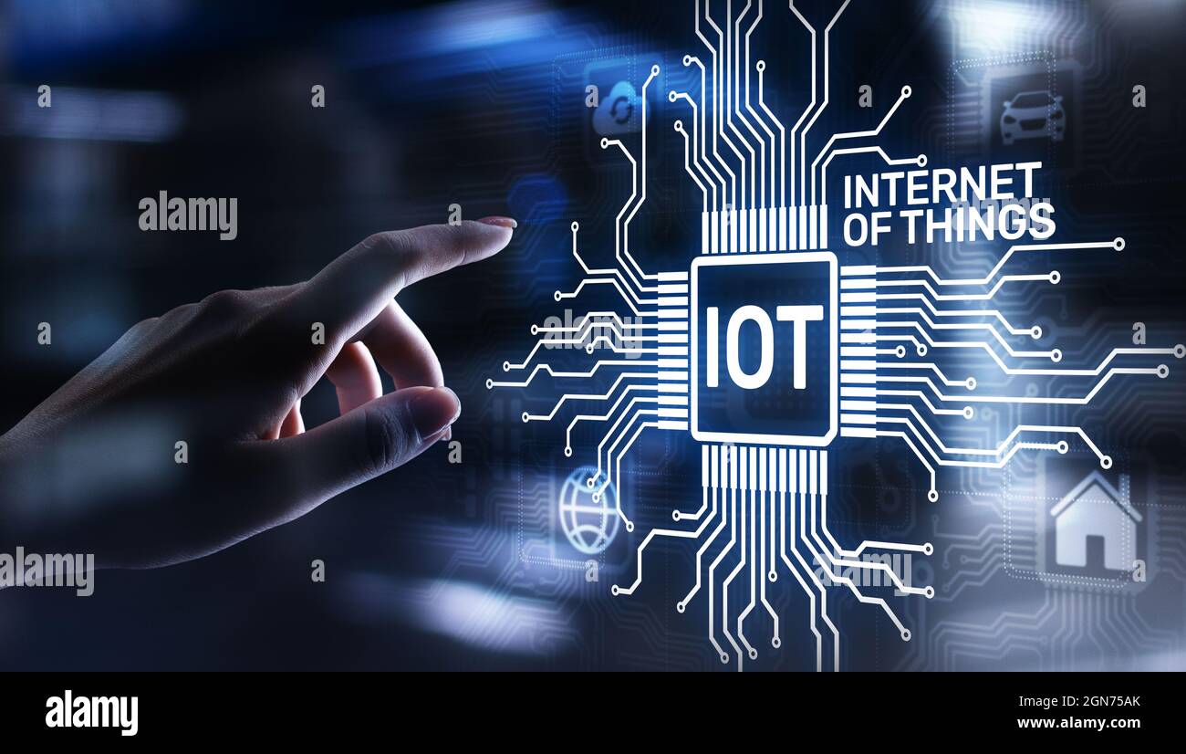 IOT Internet of things Digital transformation Modern Technology concept ...