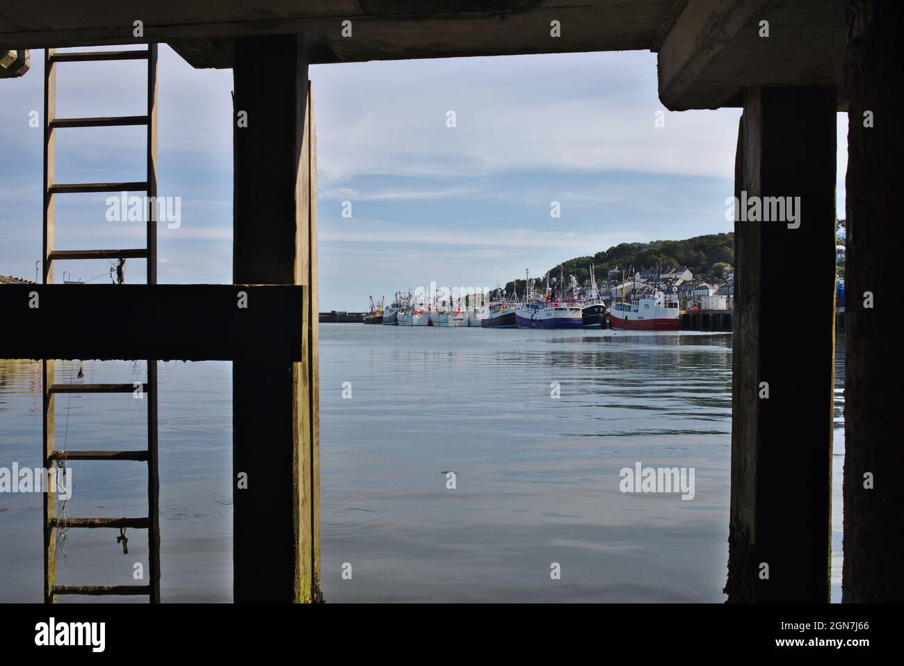 Newlyn harbour Penzance Cornwall UK Stock Photo Alamy