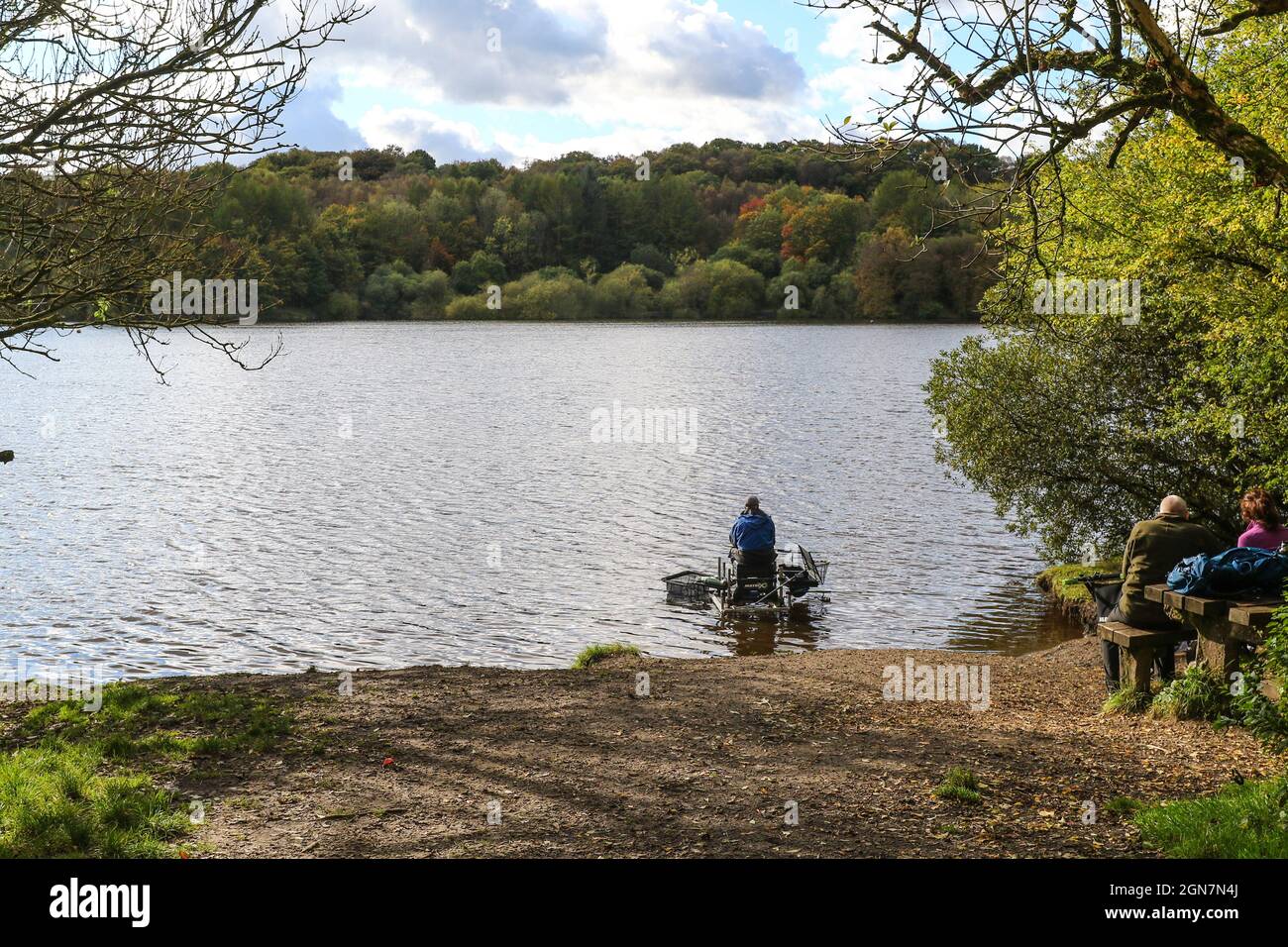 11 October 2020. Jumbles Reservoir, Bolton and Darwen. The United