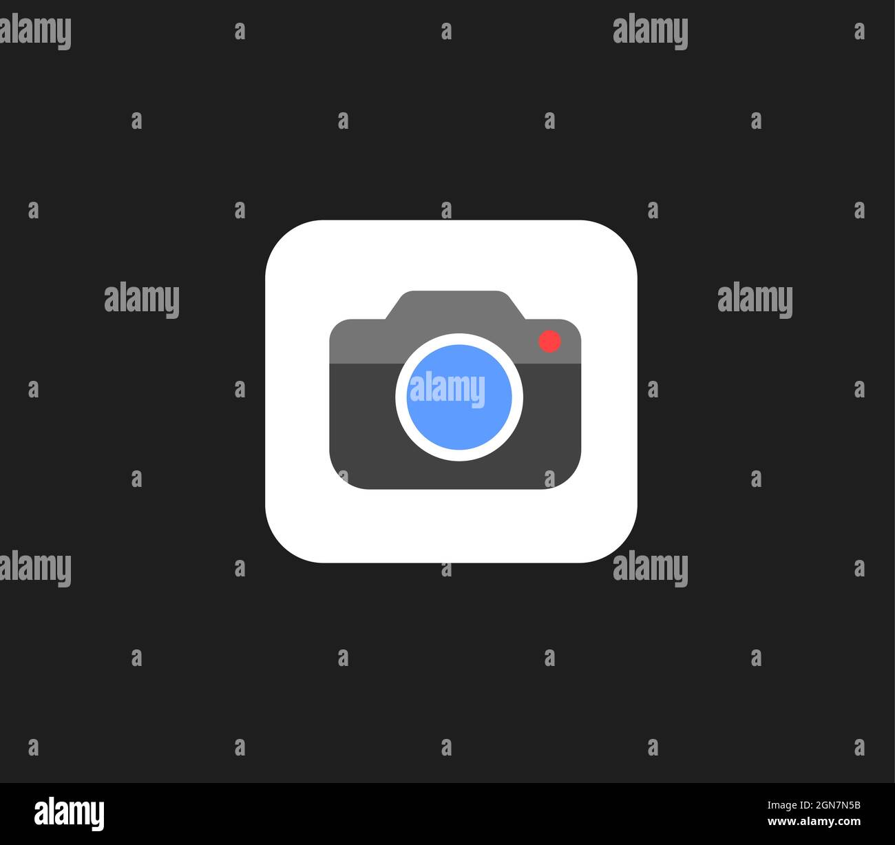 camera icon vector, camera logo vector illustration Stock Vector