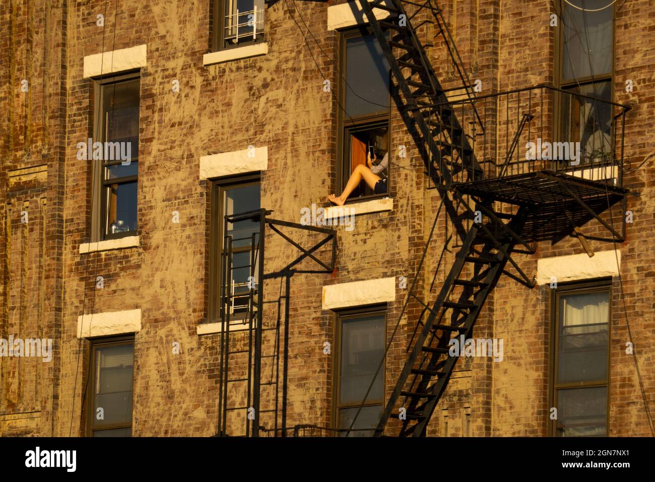 apartment building in Greenwood heights Brooklyn NYC Stock Photo Alamy