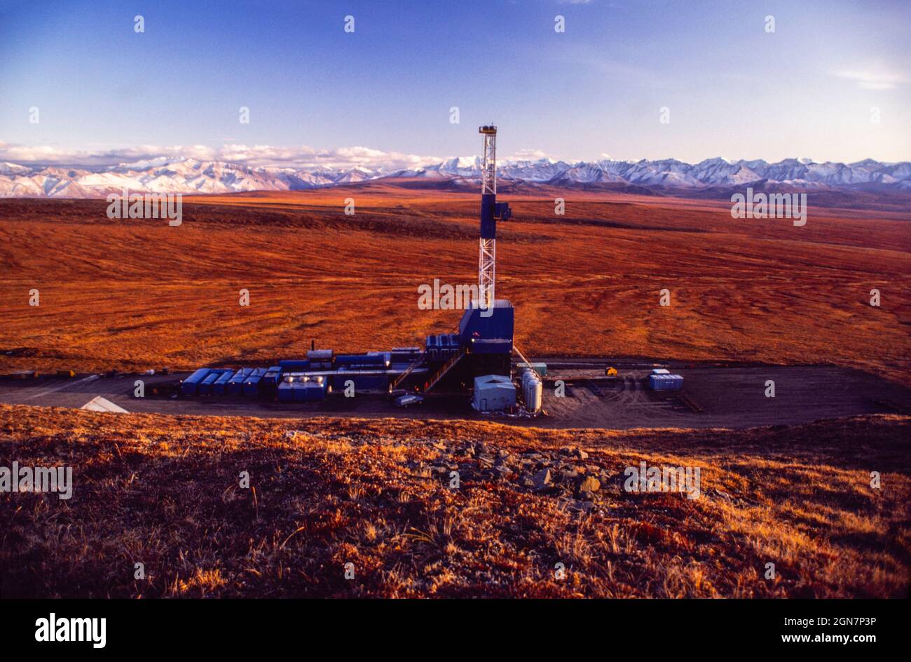 Trans Alaska pipeline system Prudhoe Bay AK Stock Photo Alamy