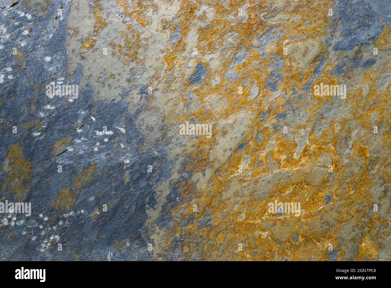 Iron Surface Peeling Paint Peeling off and Dirty Rust Stock Photo