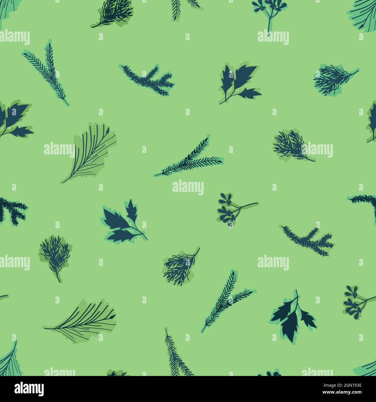 Hand drawn branches - vector background Stock Vector Image & Art - Alamy