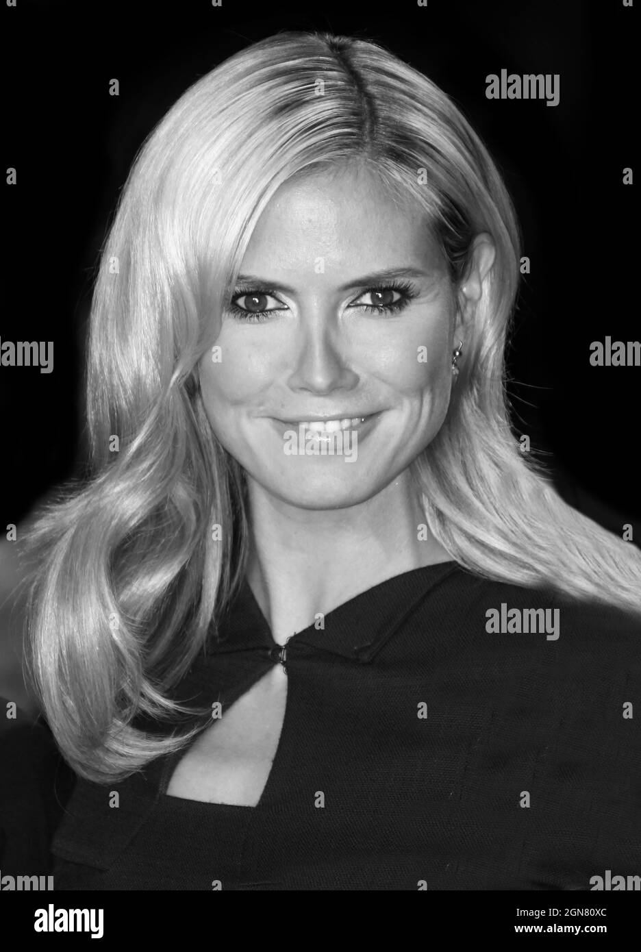 Heidi klum Black and White Stock Photos & Images Alamy