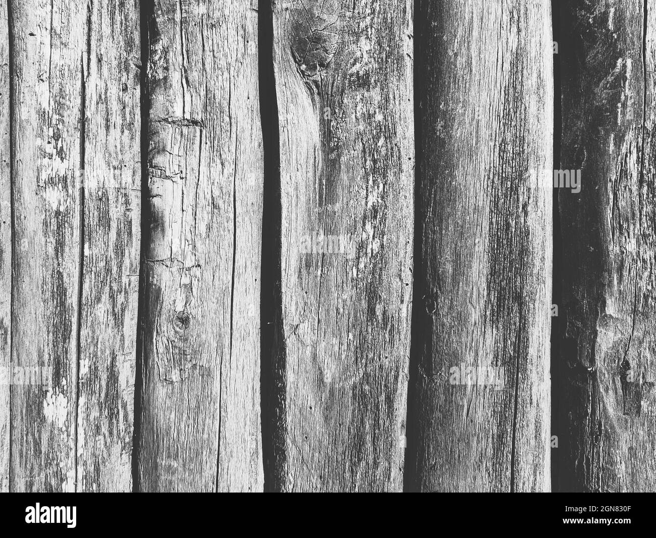 natural wood background texture board logs Stock Photo