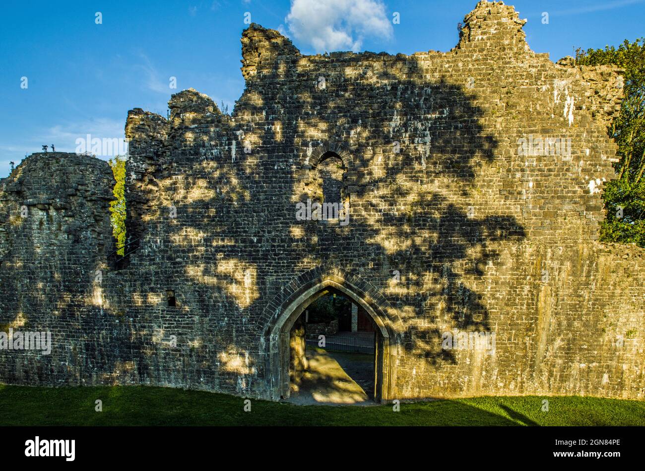 St Quentin's Castle Llanbvlethian Cowbridge south Wales UK Stock Photo