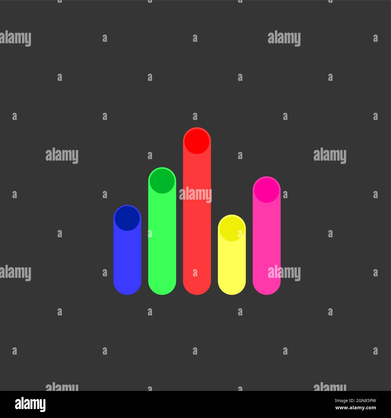 Electronic Music Icon Vector Stock Vector