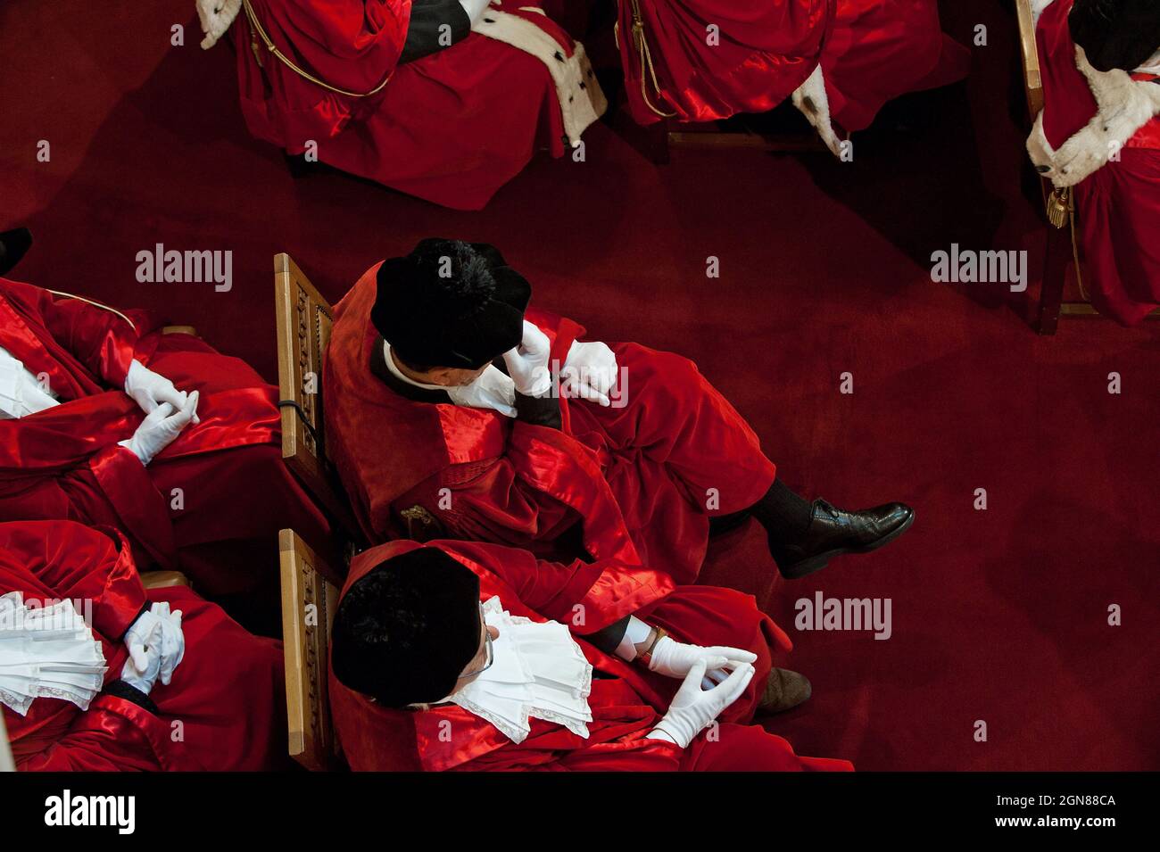 Rome Italy, 25/01/2013: Court of Cassation Inauguration of the Judicial Year. ©Andrea Sabbadini Stock Photo