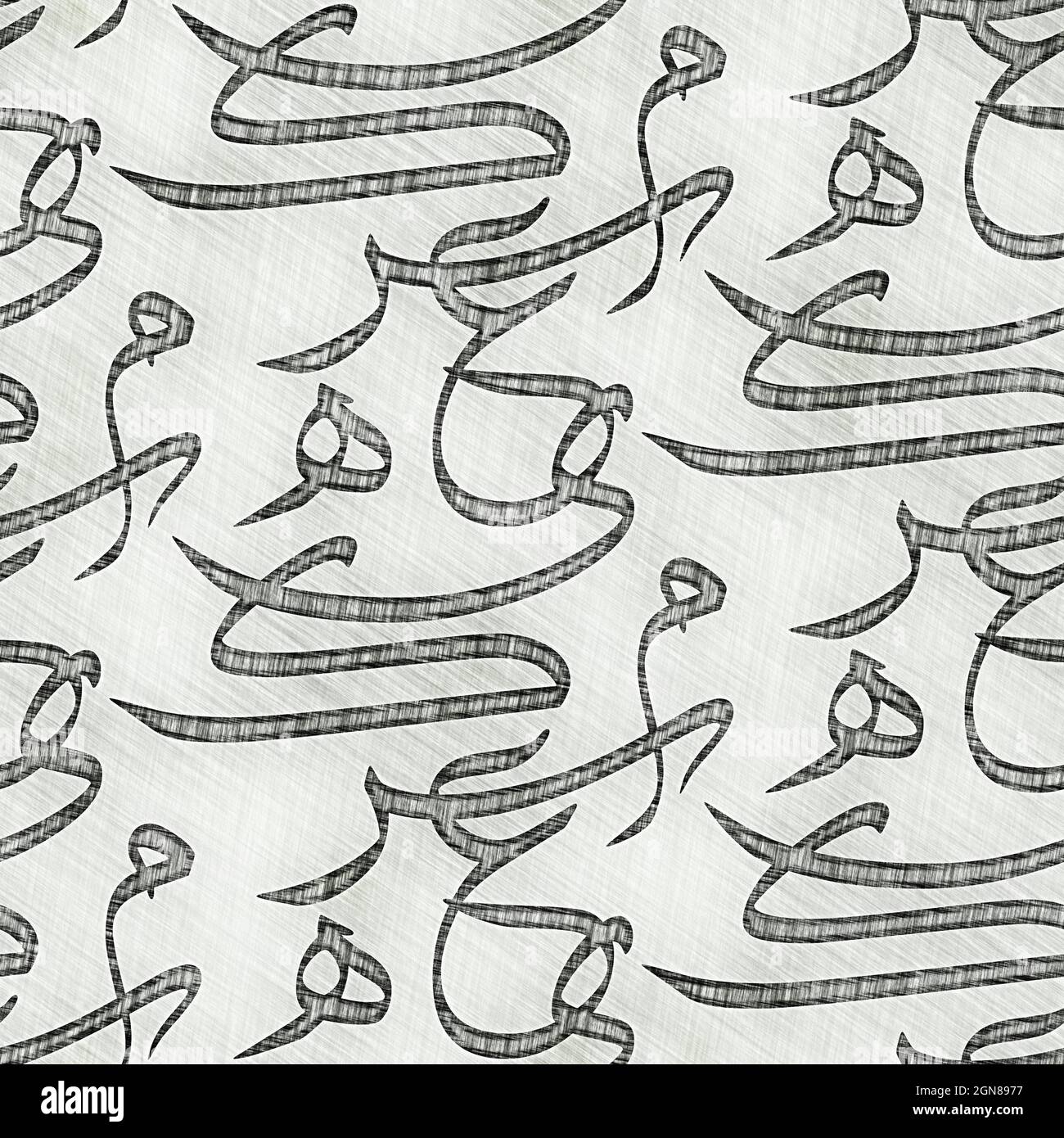 Seamless hand drawn pencil sketch pattern for surface print Stock Photo ...