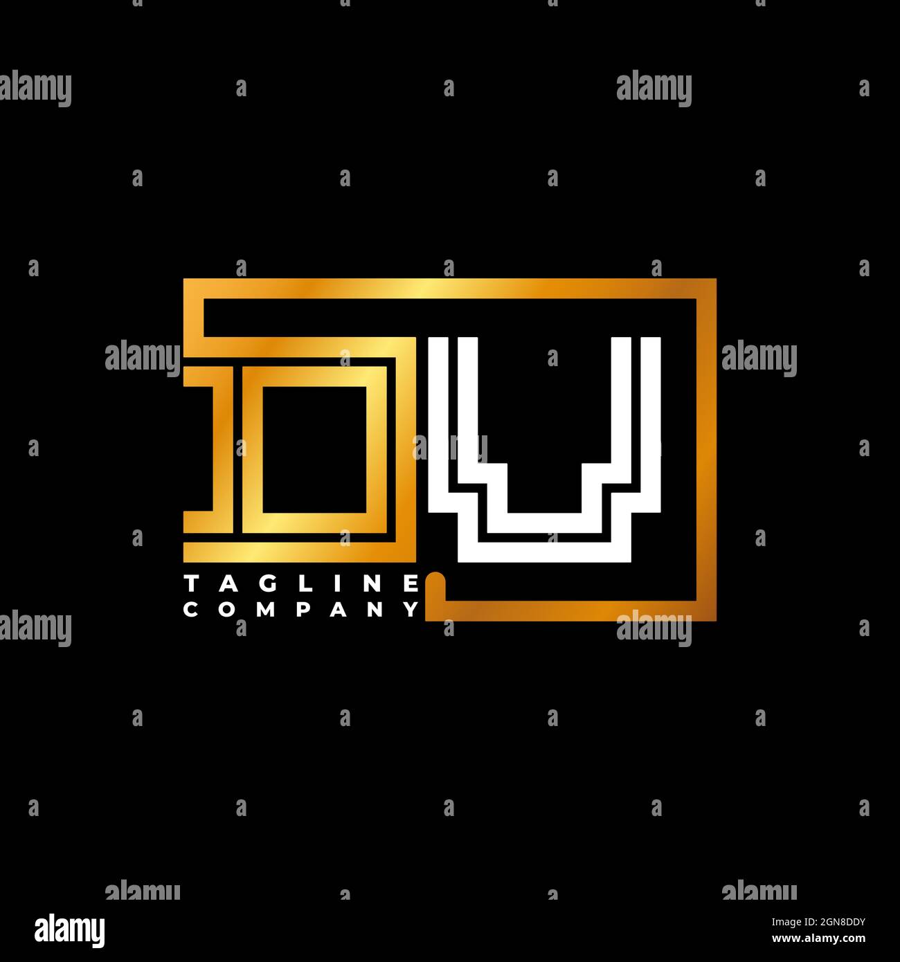 EH Logo letter Geometric Photograph Camera shape style template vector Stock Vector