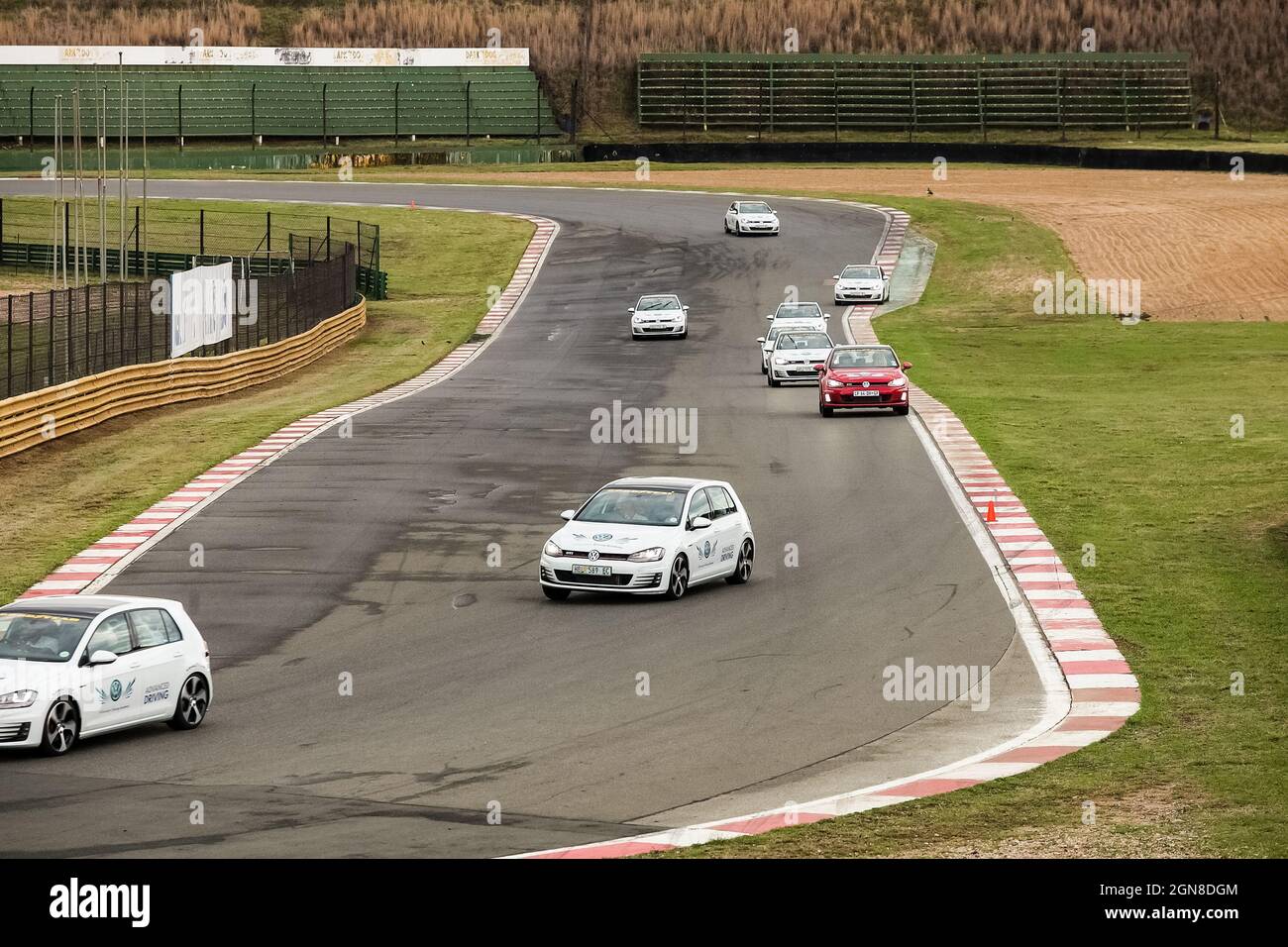 JOHANNESBURG, SOUTH AFRICA Aug 11, 2021 The VW advanced driving