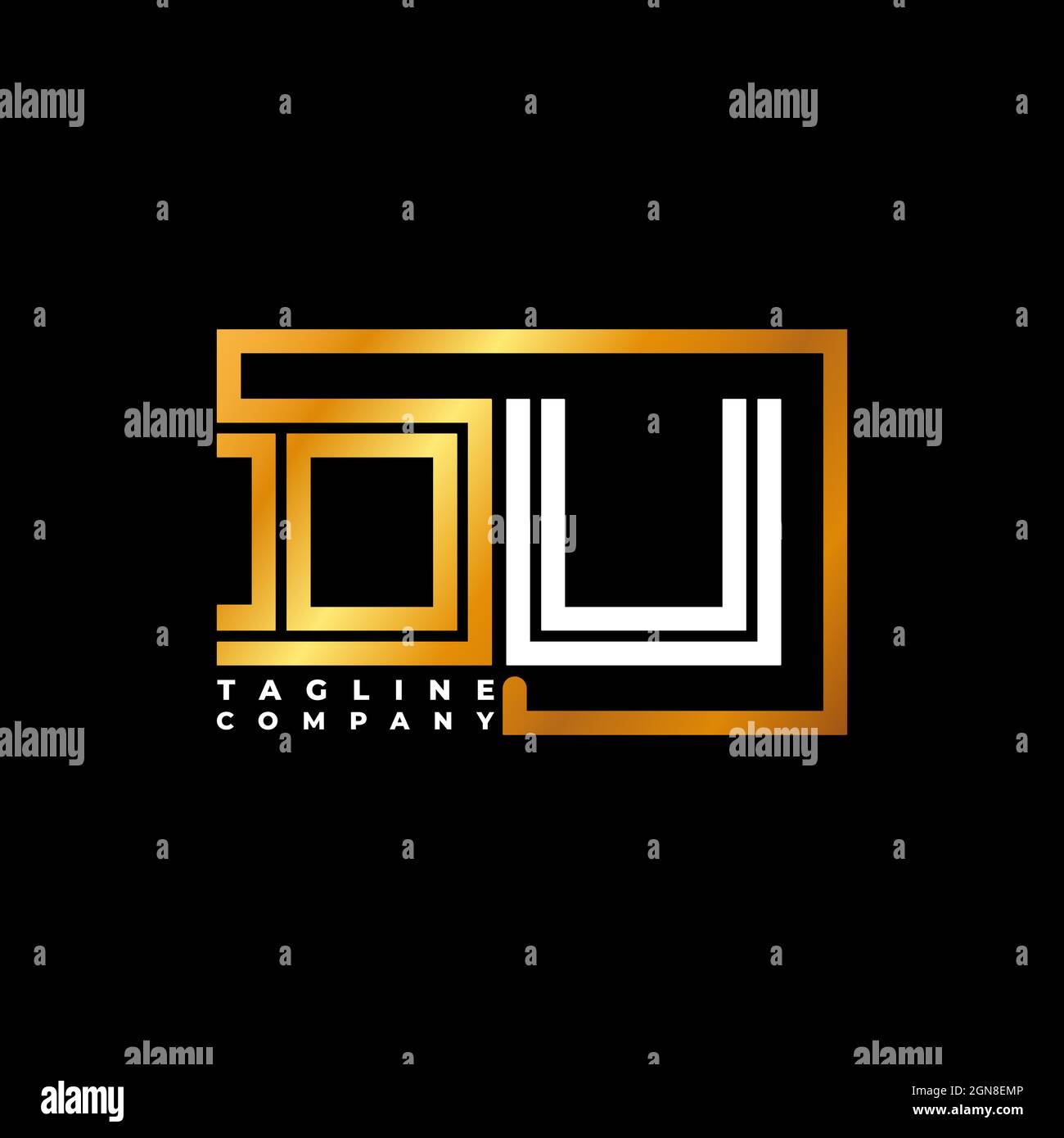 EG Logo letter Geometric Photograph Camera shape style template vector Stock Vector
