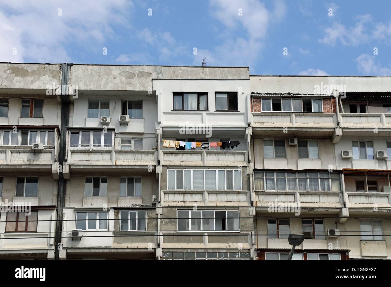 Soviet era apartments in Chisinau Stock Photo Alamy