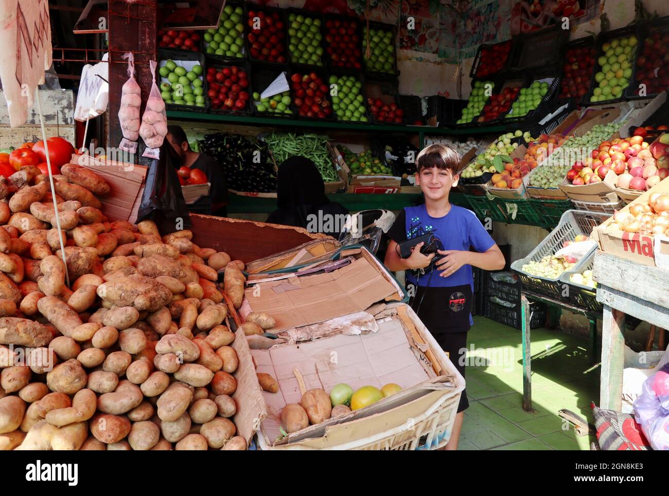 Beirut, Lebanon. 23rd Sep, 2021. A grocery store, Beirut, Lebanon