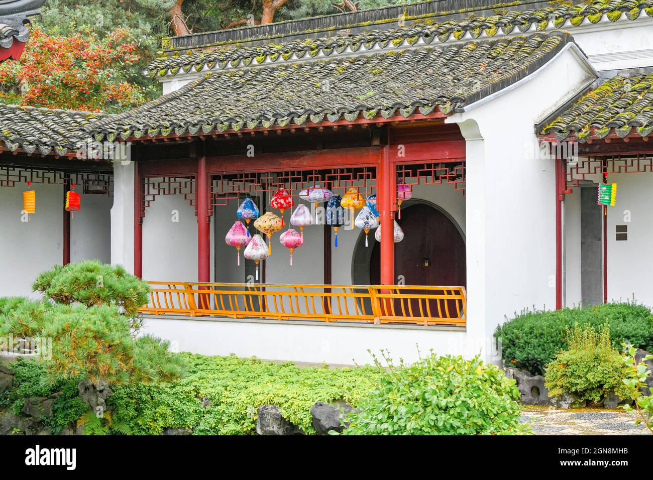 Dr. Sun Yat Sen, Classical Chinese Garden, Vancouver, British Columbia, Canada Stock Photo