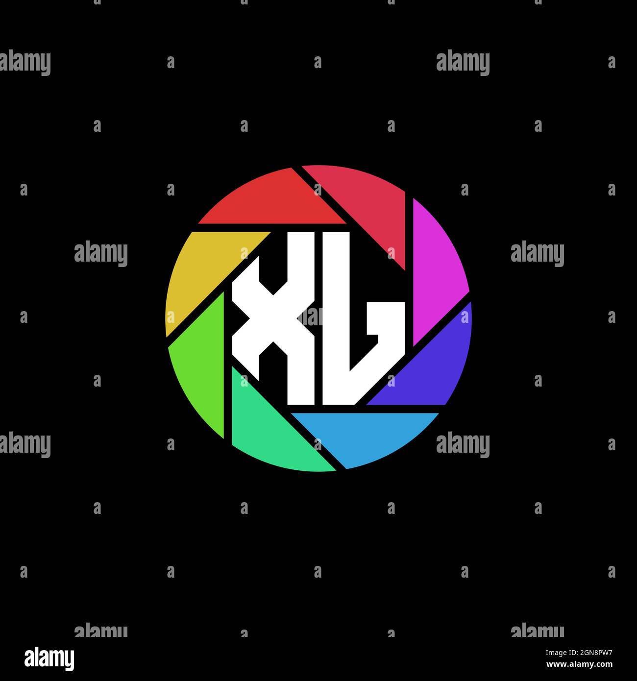 ZN Initial ESport gaming logo. Modern head Skull shape template vector logo Stock Vector