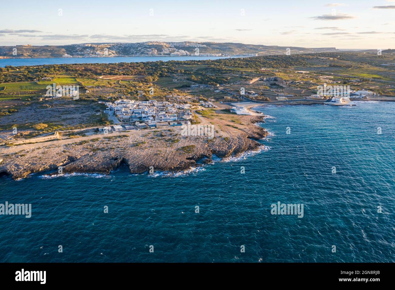 Armier Malta armier bay hi-res stock photography and images - Alamy