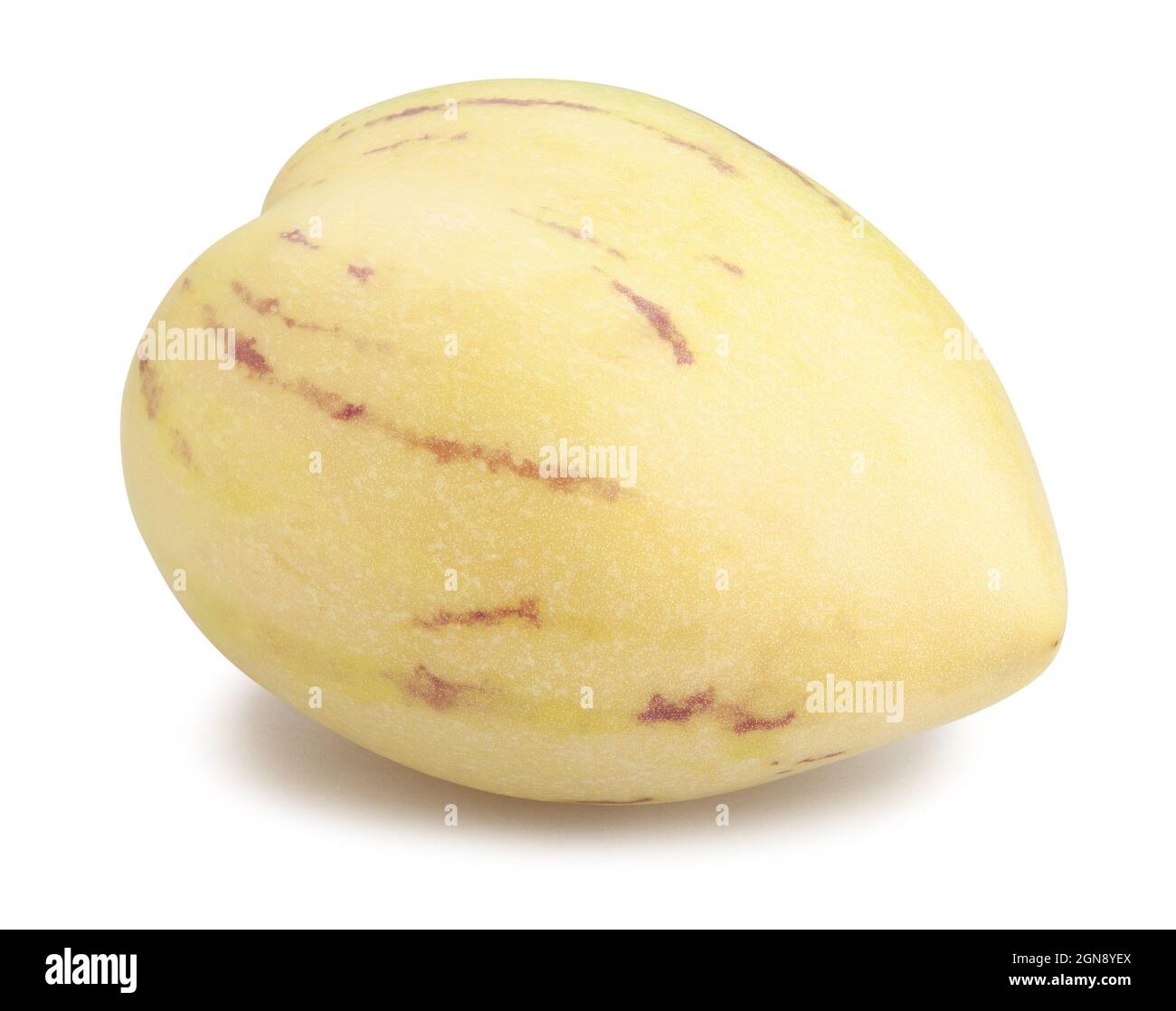 pepino path isolated on white Stock Photo