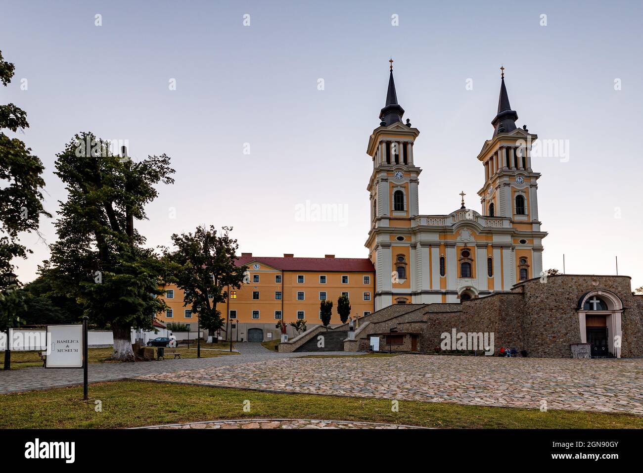 Radna The cathedral of Maria Radna at Arad in Romania Stock Photo - Alamy