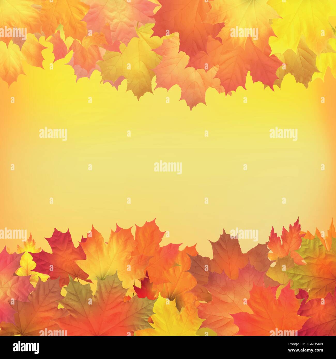 Golden brown oak leaf Stock Vector Images - Alamy