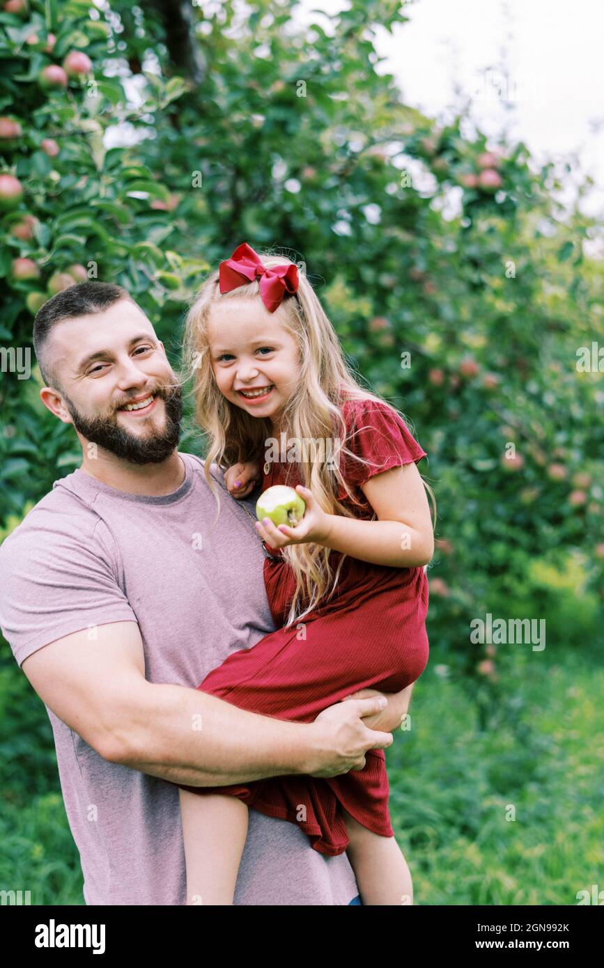 Red love apple trees hi-res stock photography and images - Alamy