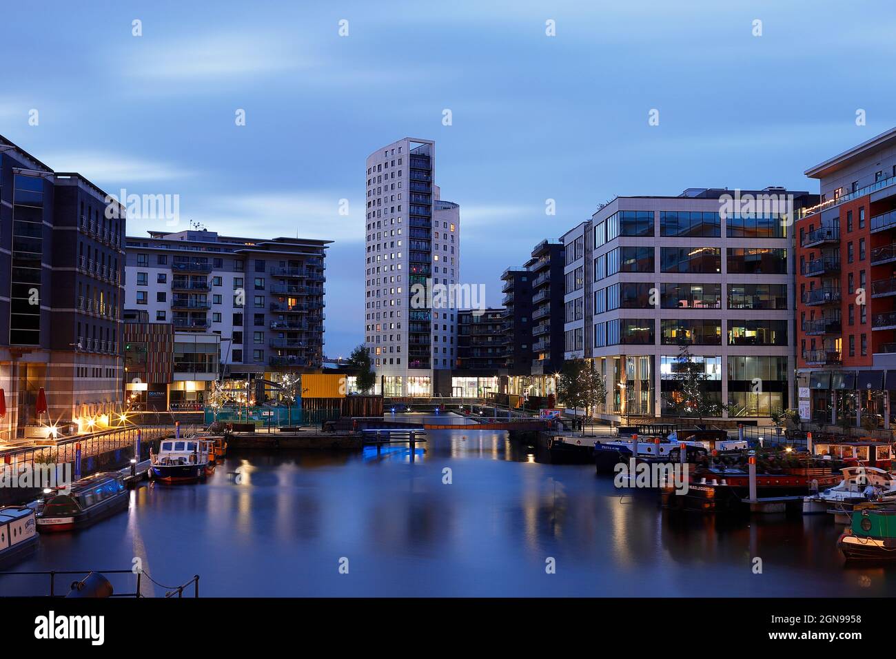 Leeds Dock in Leeds City Centre Stock Photo Alamy