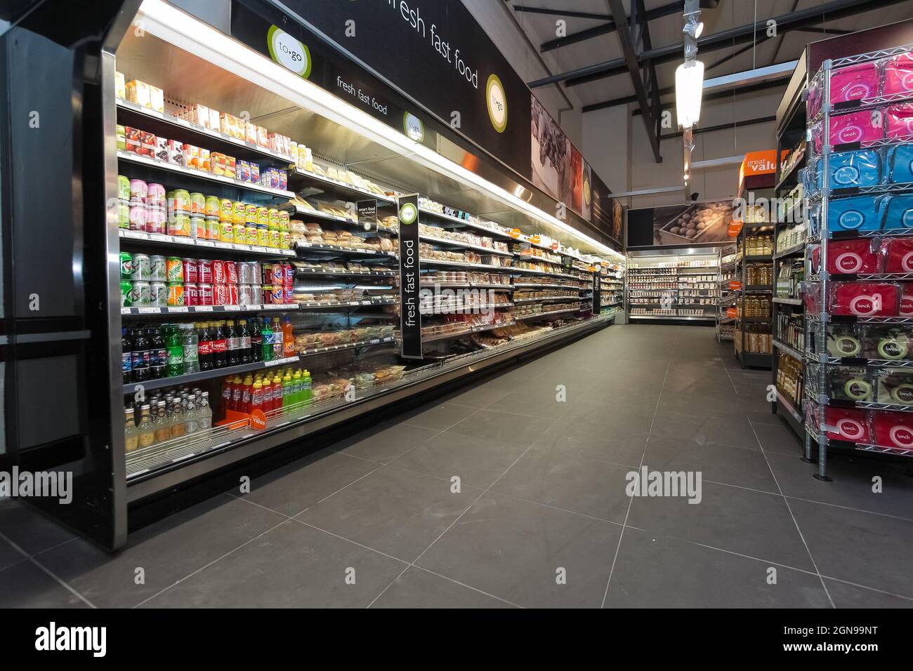 JOHANNESBURG, SOUTH AFRICA Aug 16, 2021 An interior of a Woolworths