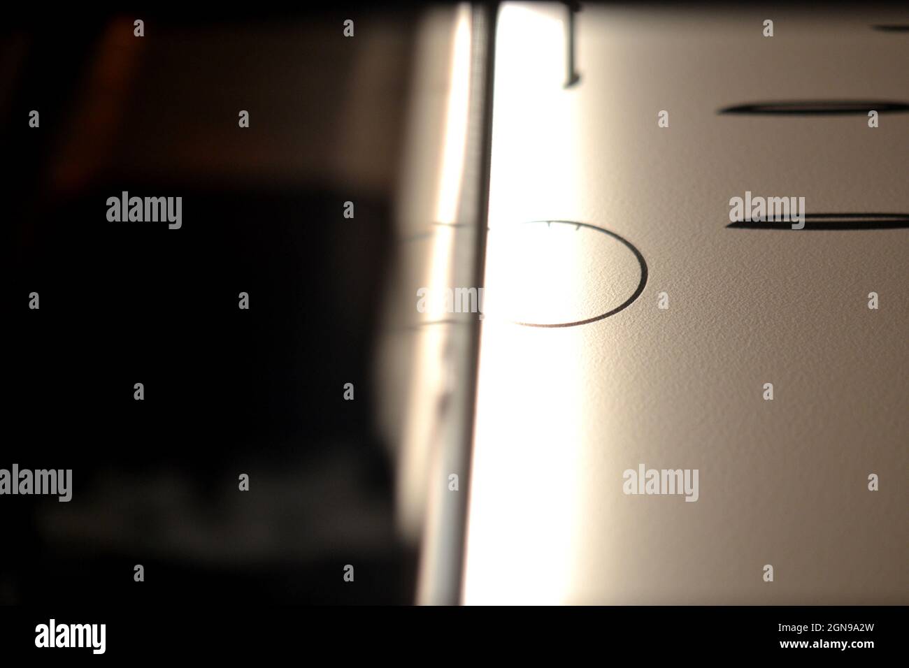 Industrial powder 3D printer printing process closeup Stock Photo Alamy