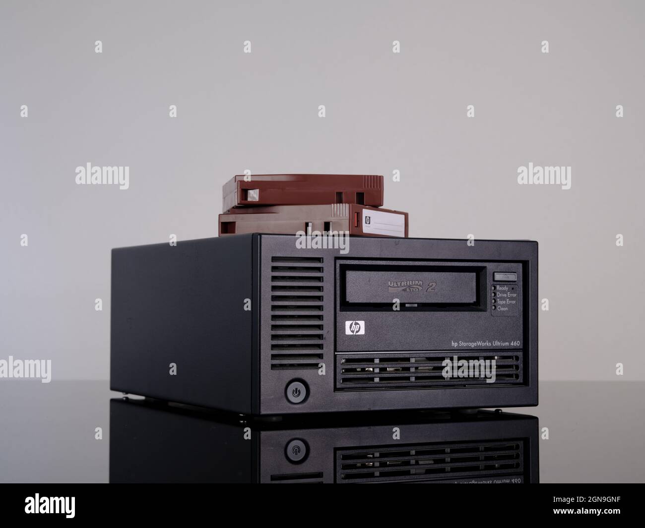 LTO (Linear Tape Open) data drive used to backup and archive files and