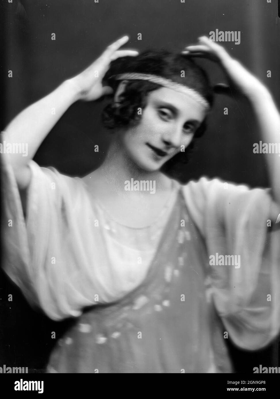 Anna Pavlova, Anna Pavlovna Pavlova, (1881 – 1931) born Anna Matveyevna Pavlova, Russian prima ballerina of the late 19th and the early 20th centuries. Photo by Arnold Genthe Stock Photo