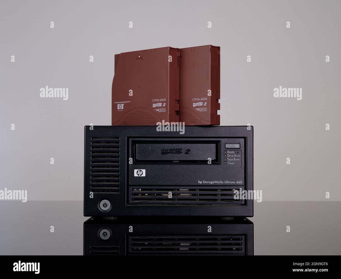 LTO (Linear Tape Open) data drive used to backup and archive files and