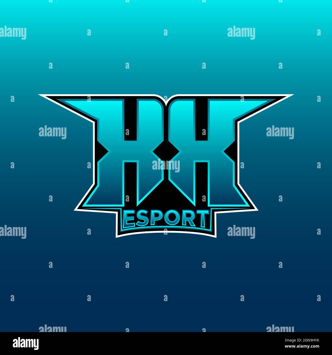 UU Logo Monogram Gaming with Gas Shape designs template vector icon modern Stock Vector
