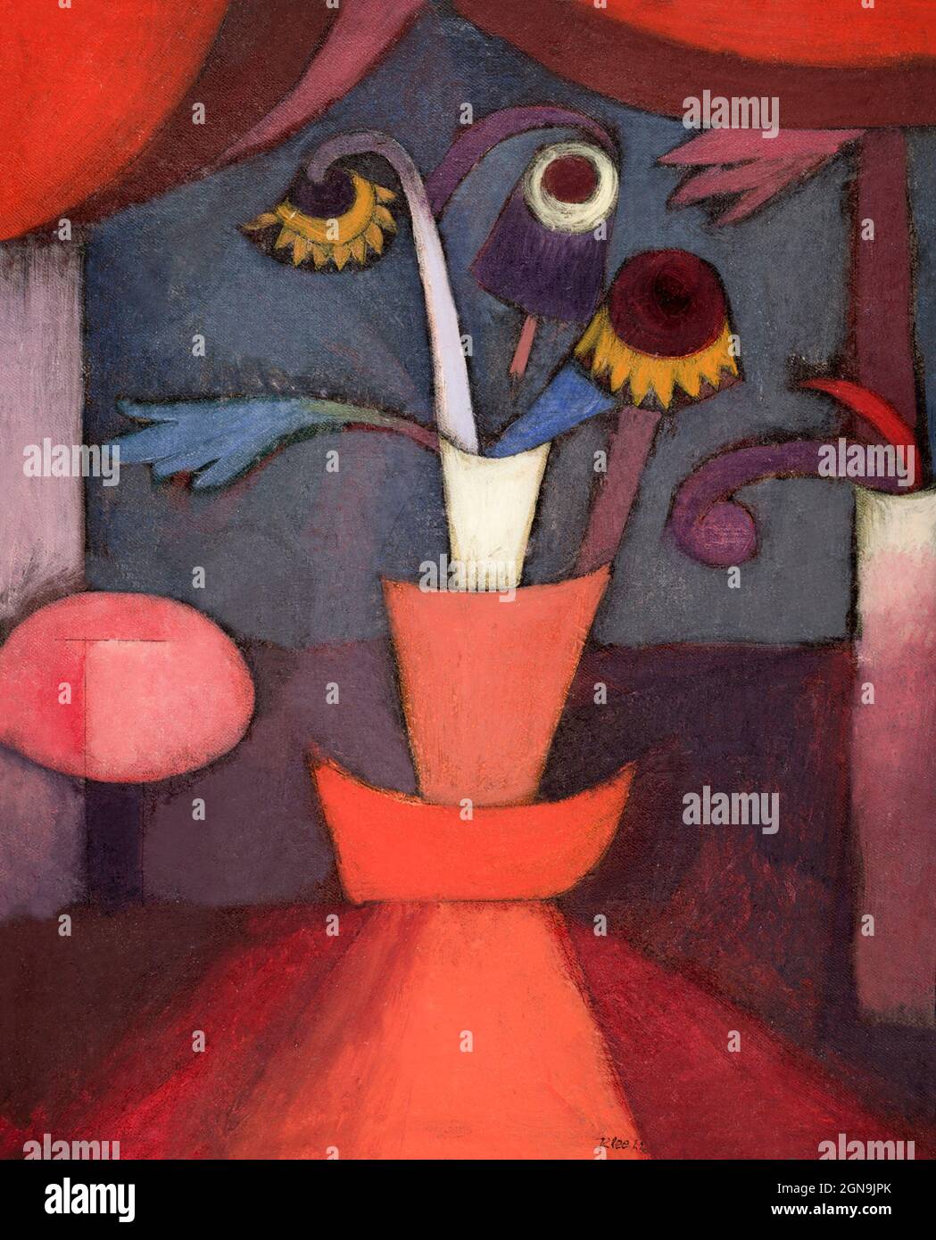 Autumn Flower (1922) by Paul Klee Stock Photo Alamy