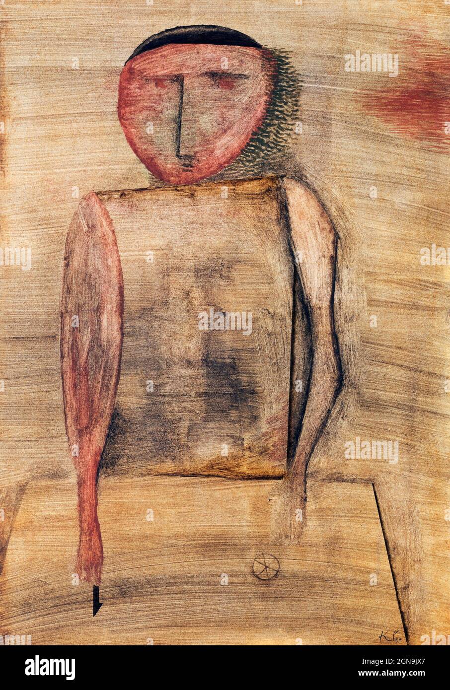 Doctor (1930) by Paul Klee. Stock Photo