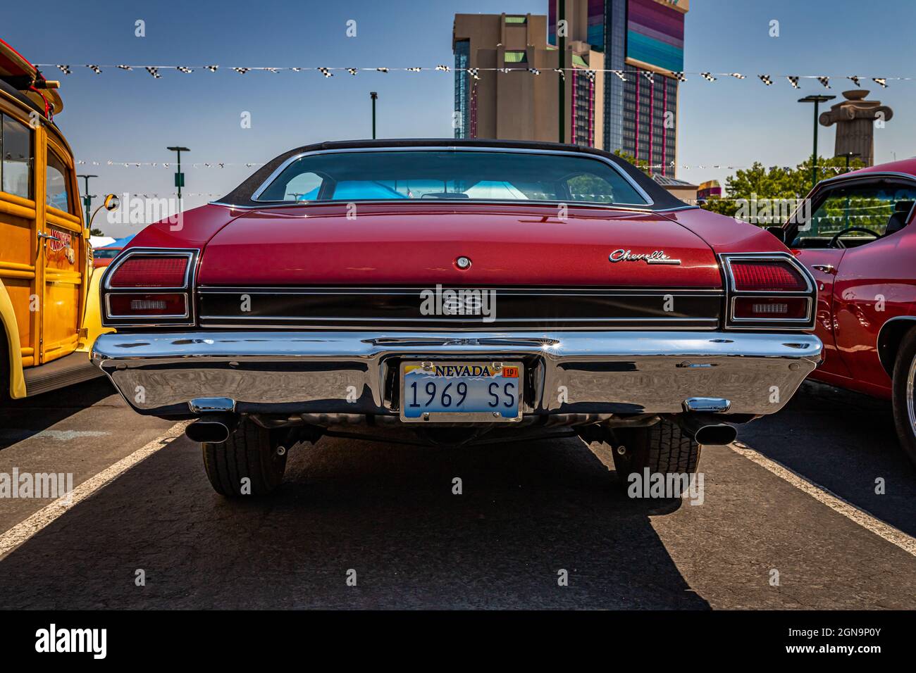 Reno, NV - August 3, 2021: 1969 Chevrolet Chevelle SS Hardtop Coupe at a local car show. Stock Photo