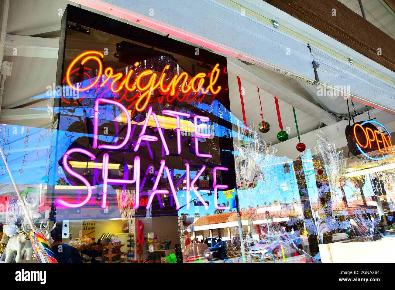 Date Shake sign Stock Photo