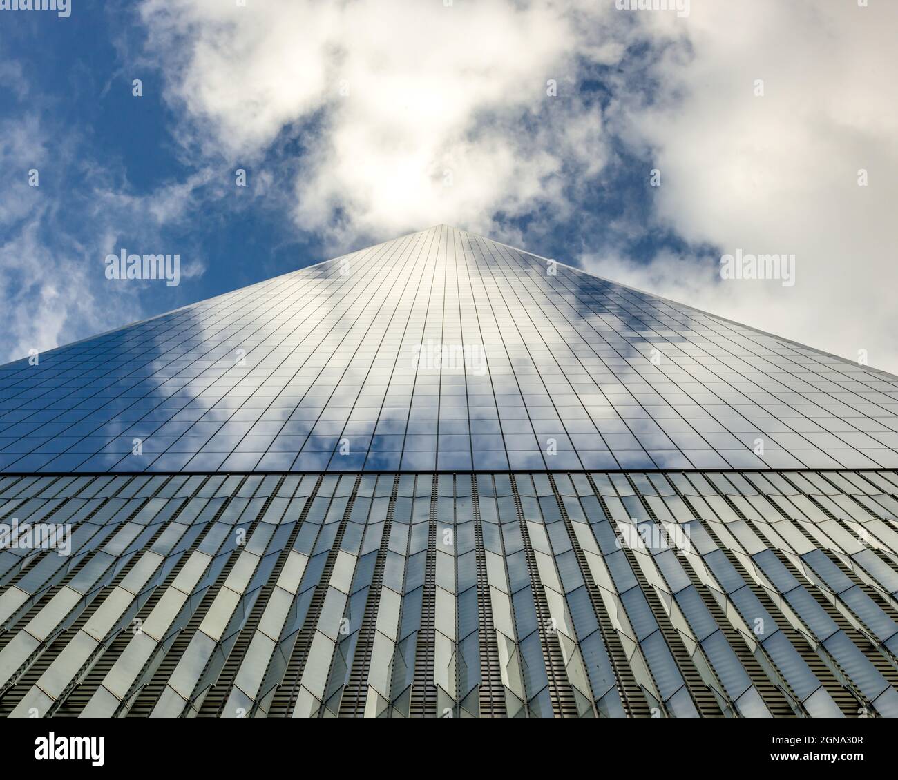 New York, USA, 23 September 2021 - One World Trade Center, also known as Freedom Tower, is the tallest building in the Western hemisphere Credit: Enri Stock Photo